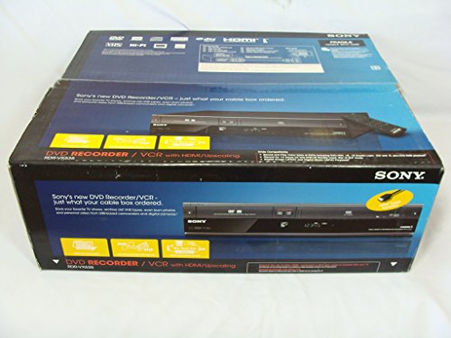 Sony RDR-VX535 DVD Recorder & VCR Combo Player with HDMI Upscaling E6219