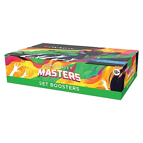 Magic The Gathering Commander Masters Set Booster Box - 24 Packs Y69194