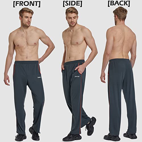 Men's Sweatpants with Zipper Pockets for Workout V182
