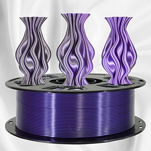MIKA3D Bicolor Silk PLA 3D Printer Filament Bundle, 1.75mm, 6 Spools V5573