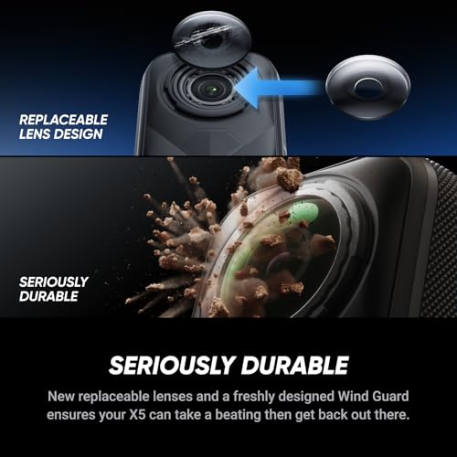 Insta360 X5 Waterproof 8K 360° Action Camera Bundle L36679