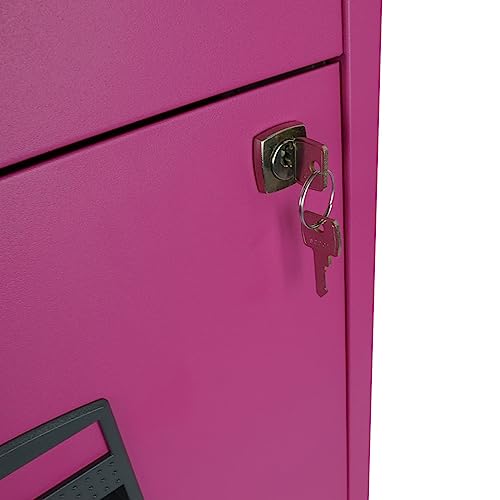 Bisley Two Drawer Steel Filing Cabinet, Steel Blue F1846
