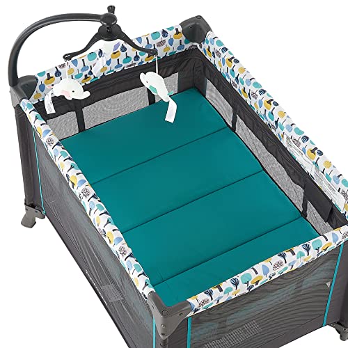 Portable Baby Playpen with Detachable Bassinet and Changing Table V6174
