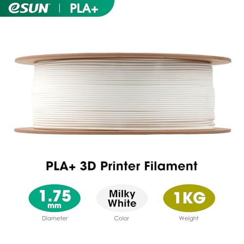 eSUN PLA+ Filament 1.75mm 3D Printer Filament, 1KG Spool, Fire Engine Red Q357