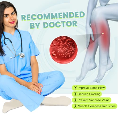 Iseasoo Copper Compression Socks for Men & Women 15-20 mmHg S67766