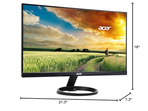 Acer 23.8" Full HD IPS Zero Frame Monitor B821