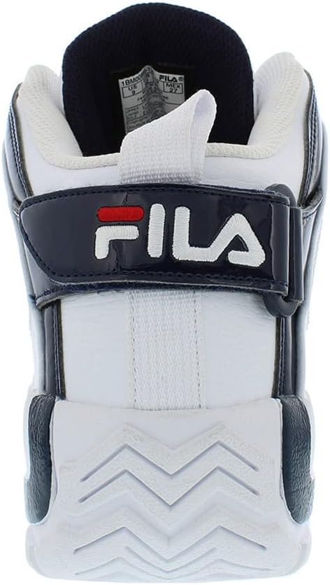 Fila Grant Hill 2 Men's Basketball Shoes White/Navy/Red N8886