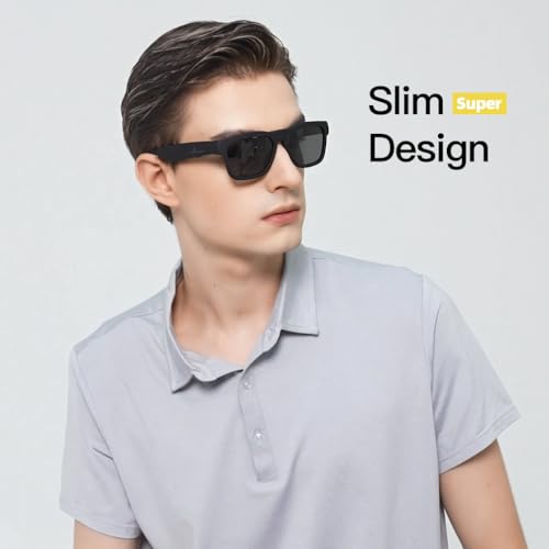 OhO Smart Glasses Polarized Sunglasses with Bluetooth Speaker M7097