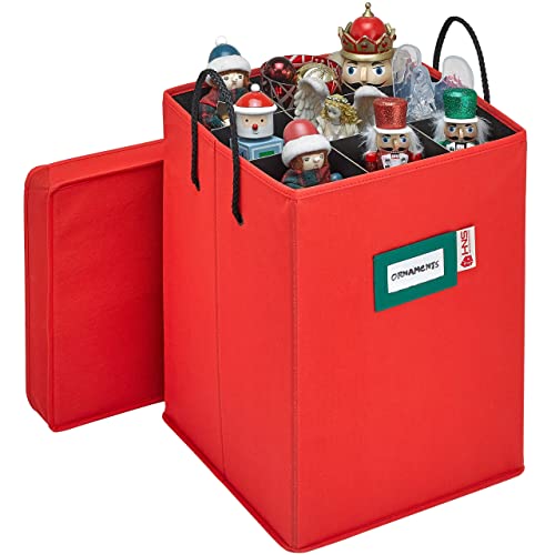 Christmas Nutcracker Storage Box for Figurines and Ornaments U4635