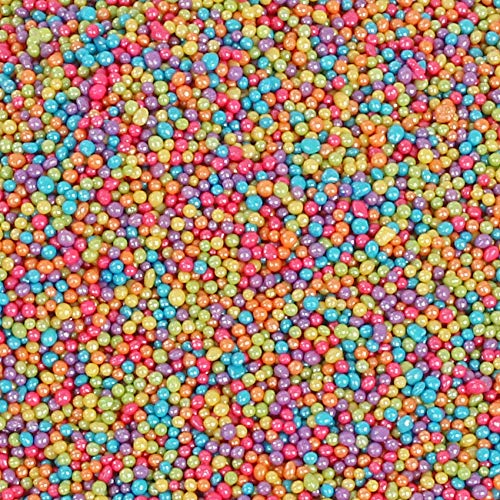Snowflake Confetti Sprinkles - 1.2 Pounds - Blue & White Jimmies for Baking A6962