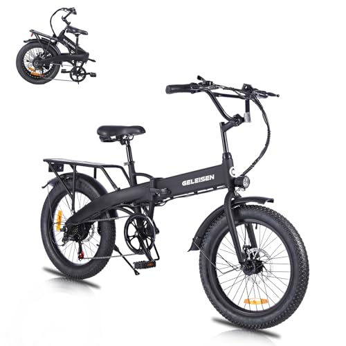 Folding Electric Bike for Adults, 20" Fat Tire, 374Wh Battery R9608