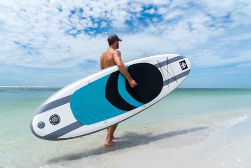 Roc Inflatable Stand Up Paddle Board with Premium Accessories, Wide Non-Slip Deck A34223
