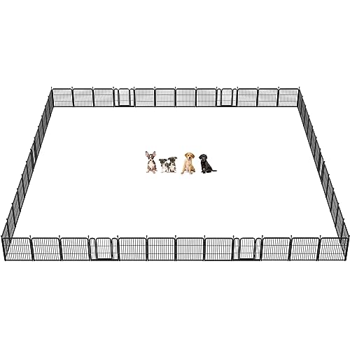 FXW Rollick Dog Playpen 32 Inch 16 Panels for Small and Medium Dogs E405995