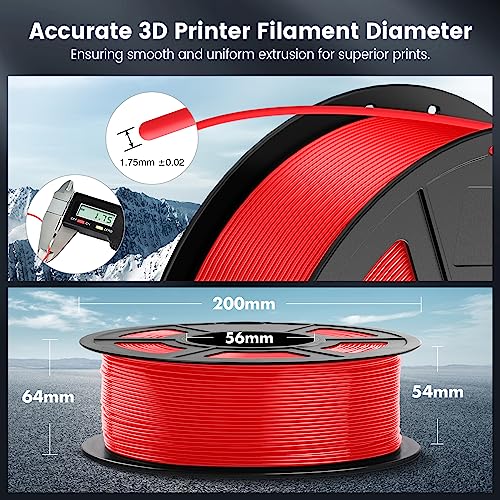 SUNLU 4kg PLA 3D Printer Filament Bundle, 1.75mm, 4 Black Spools V387