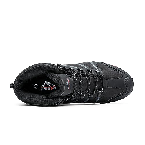 NORTIV 8 Men's Waterproof Ankle High Hiking Boots D984