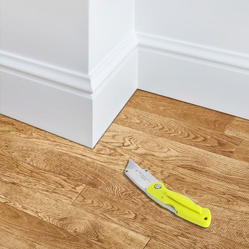 Sorbus Wood Grain EVA Interlocking Floor Mats with Borders J287