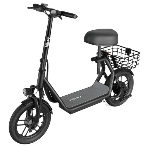 Hiboy Q2 Electric Scooter with Seat for Adults, Foldable, 500W Motor Z6624