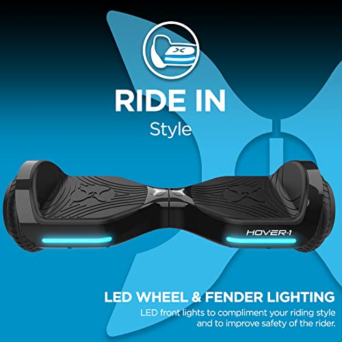 Hover-1 Axle Hoverboard with LED Headlights, 7MPH, 3MI Range G554