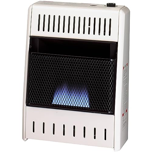 ProCom ML300HBA-B Ventless Liquid Propane Blue Flame Heater with Base Feet K420