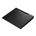 WALL Entertainment Shelf for TV Stand Models V2/V2 CASTER/V3/V5, Regular Size, 15.7" x 14.4" - for DVD/Blu-ray Player, Video Game Console, DVR, Cable Box - Satin Black