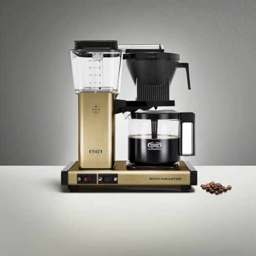 Technivorm Moccamaster 53941 KBGV Select 10-Cup Coffee Maker, Polished Silver G3553