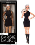 Barbie Basics Model 04 Collector Doll with Red Curly Hair and Black Mini Dress O916