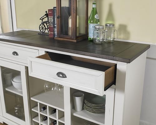 Server - Dark Oak & White P774