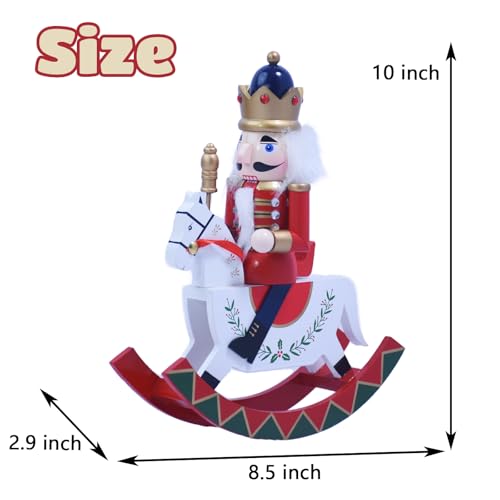 Wooden Nutcracker Soldier Tabletop Christmas Decoration A9504