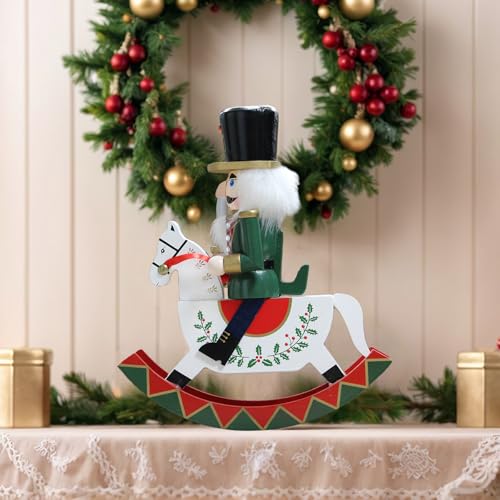 Wooden Nutcracker Soldier Tabletop Christmas Decoration A9504