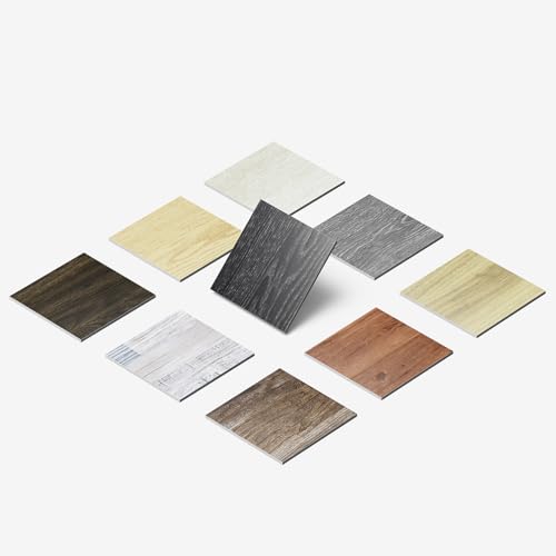 ATOPOSE Peel and Stick Vinyl Flooring 36pcs 6"×36" Wood Effect Waterproof D74600