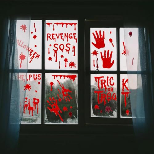 Christmas Window Clings Gel Snowflake Snowman 6-Piece Set F295752