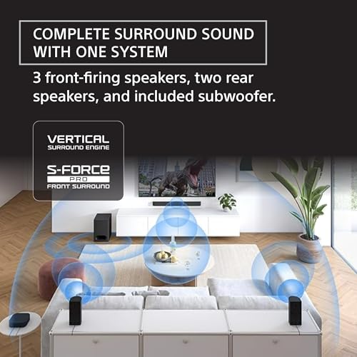 Sony BRAVIA Theater Bar 6 Soundbar with Wireless Subwoofer HT-B600 I736