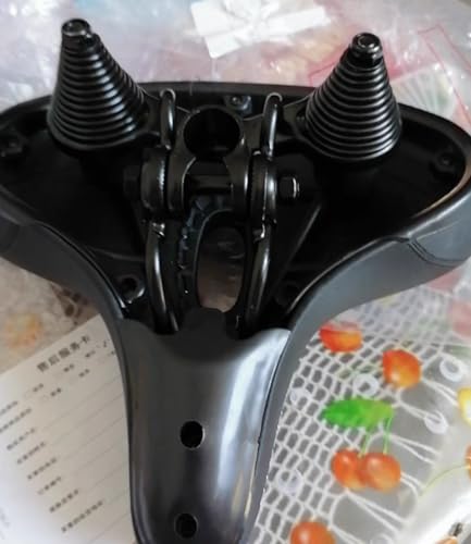 UNISTRENGH Oversized Bike Seat Wide Comfort Saddle for Women & Men X3379
