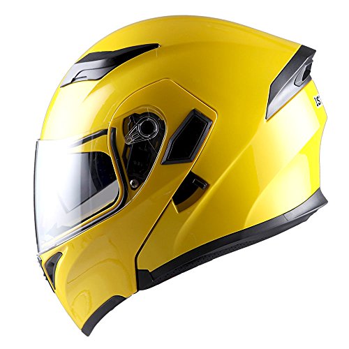 1Storm HB89 Modular Full Face Helmet Flip Up Dual Visor Z122535