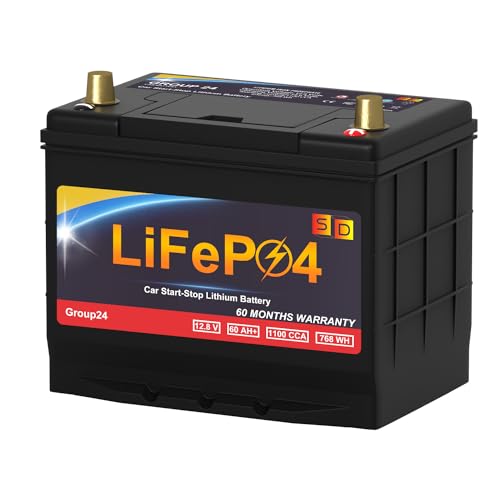 Lithium Car Battery 12.8V 576WH Group 47 LiFePO4 Starter Battery K16750