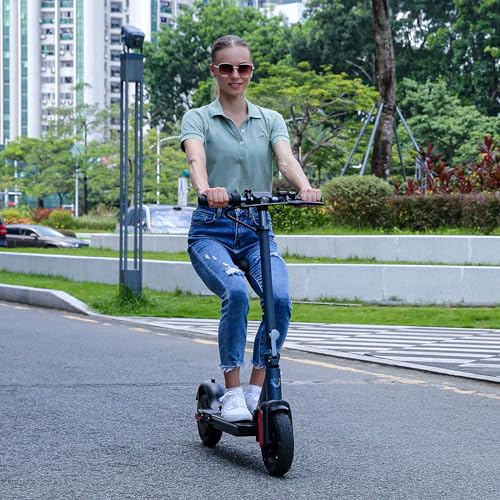 Caroma Electric Scooter, 500W Motor, 25 Miles Range, Foldable for Adults F586