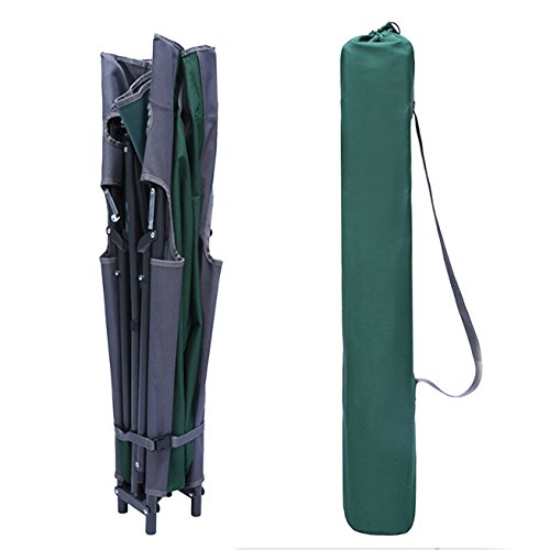 PORTAL Folding Camping Cot for Adults with Carry Bag, Green A5530