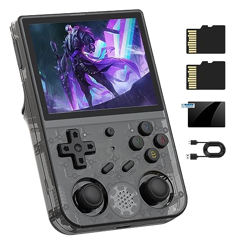 RG353V Retro Handheld Game Console 3.5" IPS Screen 64G 4450 Games K493542