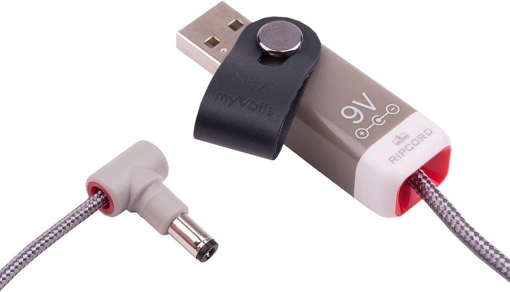 myVolts Ripcord USB to 9V DC Power Cable for Digitech Distortion Factory Pedal S309