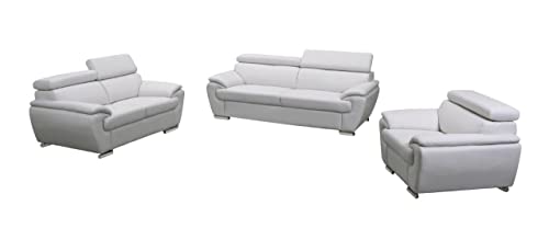Veal Collection Leather Upholstered Modern Living Room Chair R216957
