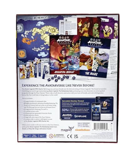 Avatar Legends The Roleplaying Game: Starter Set G7211