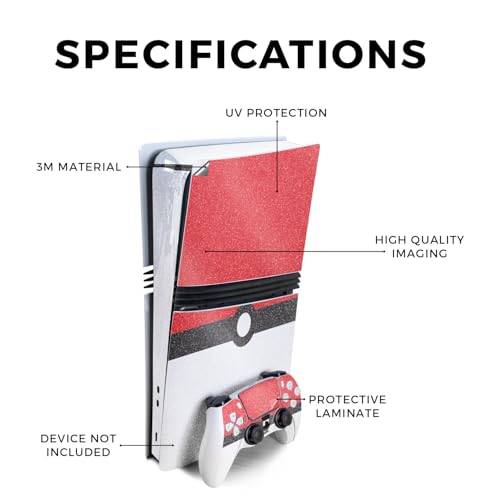 MightySkins Carbon Fiber Gaming Skin for PS5 Digital Edition Disc Drive - Black Camo S1804