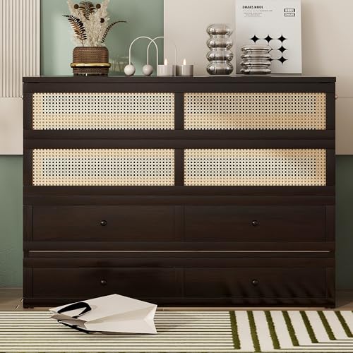 KEIKI Queen Size Murphy Bed with Charging Station and Drawer, Walnut B45816