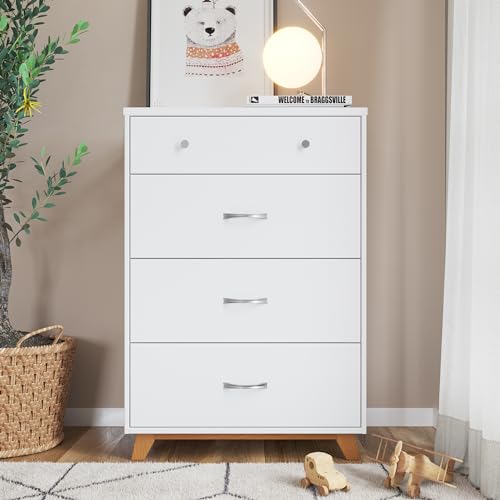 Child Craft SOHO 4-Piece Nursery Set with Crib, Dresser, Changing Table, Chest, Nightstand (Dusty Heather) C190