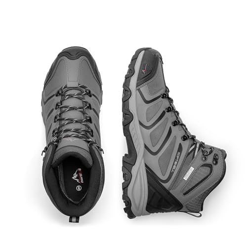 NORTIV 8 Men's Waterproof Ankle High Hiking Boots D984