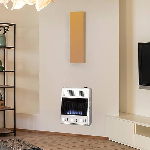 ProCom ML300HBA-B Ventless Liquid Propane Blue Flame Heater with Base Feet K420