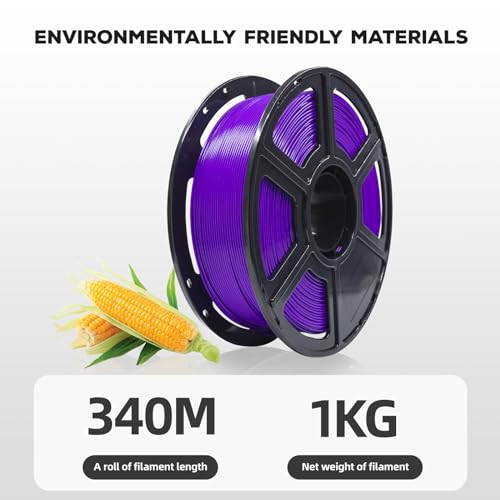 FLASHFORGE PLA Filament 1.75mm Burnt Titanium, Color Changeable 3D Printer Filament 1kg T433110