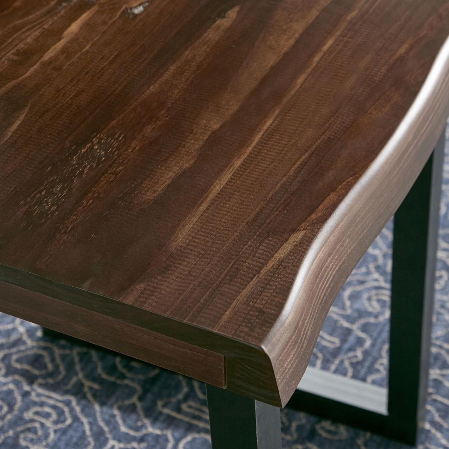 Jennings Live Edge 3 Piece Occasional Table Set, Brown R968
