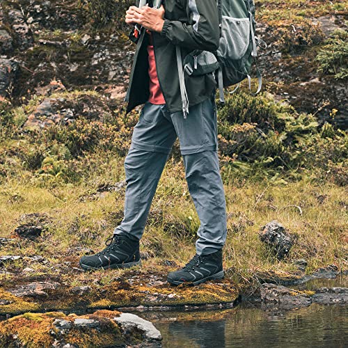 NORTIV 8 Men's Waterproof Ankle High Hiking Boots D984