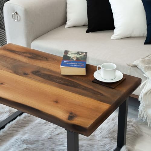 Walnut Live Edge Wood Table 30" x 60" Y401